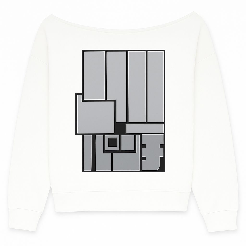 PUNCH KICK OFF SHOULDER PULLOVER SWEATSHIRT